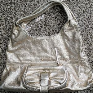 Michael Kors Pebble Leather Gold Purse